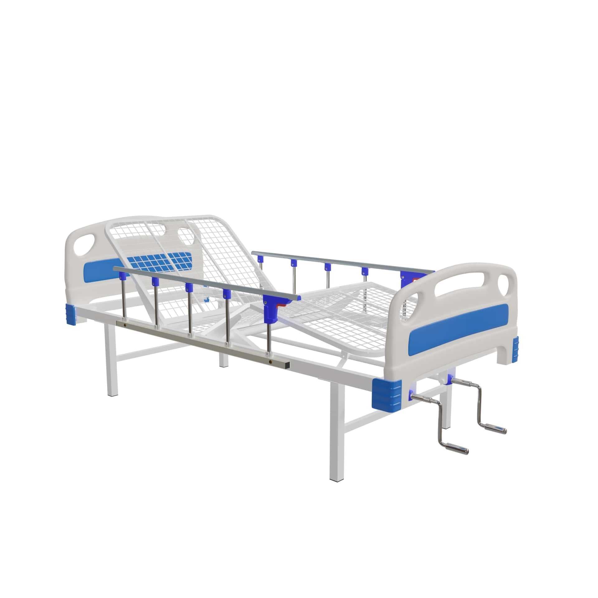 Медицинская кровать для реанимации 2-х функциональная
