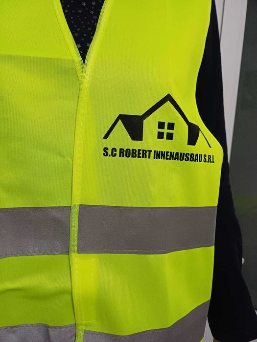 Veste de lucru personalizate / Veste reflectorizante personalizate