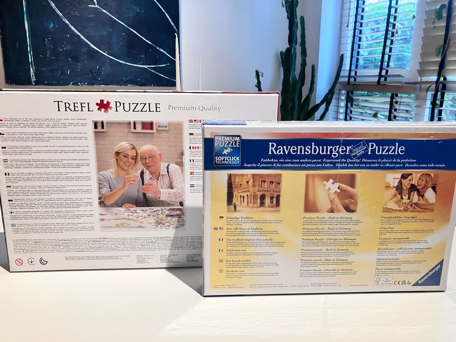 Два нови пъзела Ravensburger и Trefl 500 части