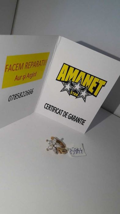 cercei 14k star amanet(m2)