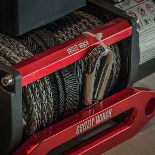 Troliu electric Grizzly Winch 13000LBS 180:1 cu sufa sintetica