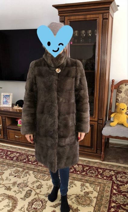 Норковая шуба трансформер, в хорошем состоянии