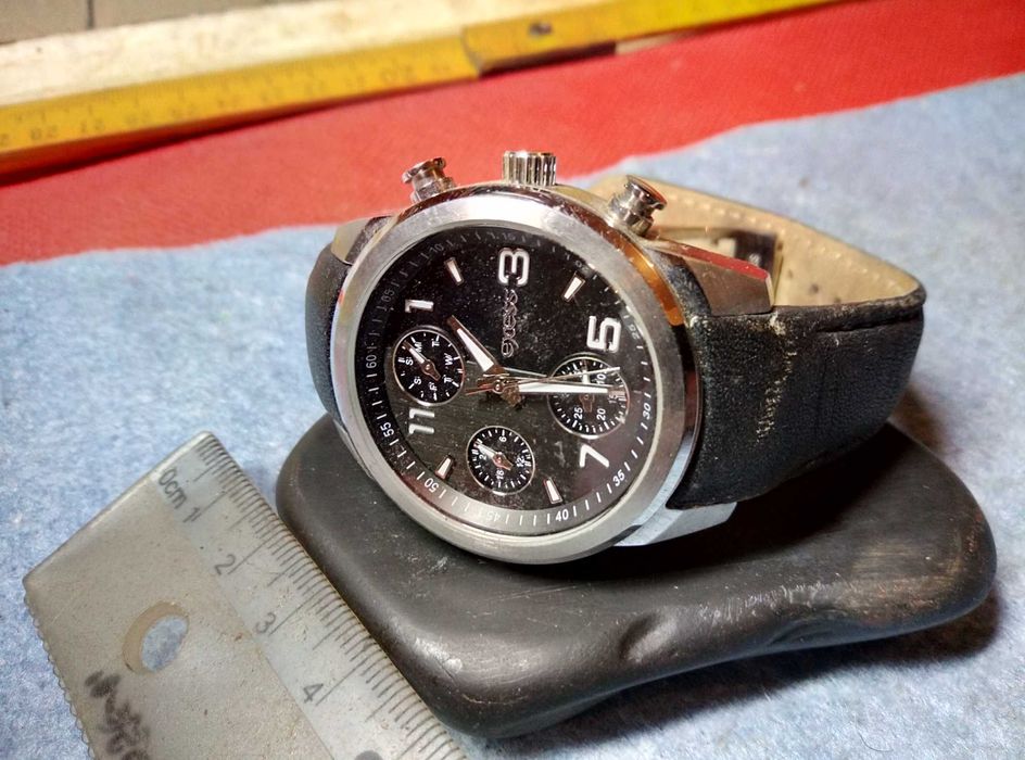 EXESS 1X10 SWBK ITALY Италиански Часовник ЕКСЕС Miyota Кварц-Механика