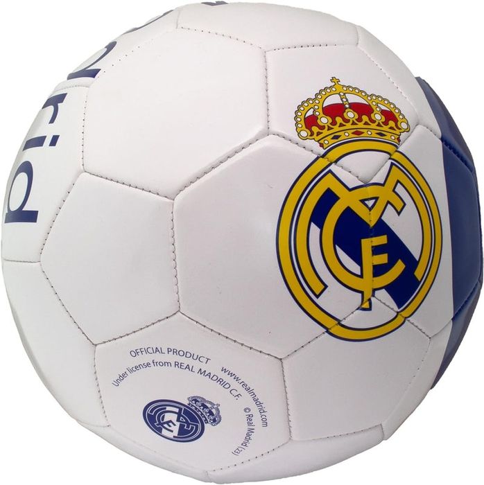 Официально лицензированный футбольный мяч Real Madrid, размер 5