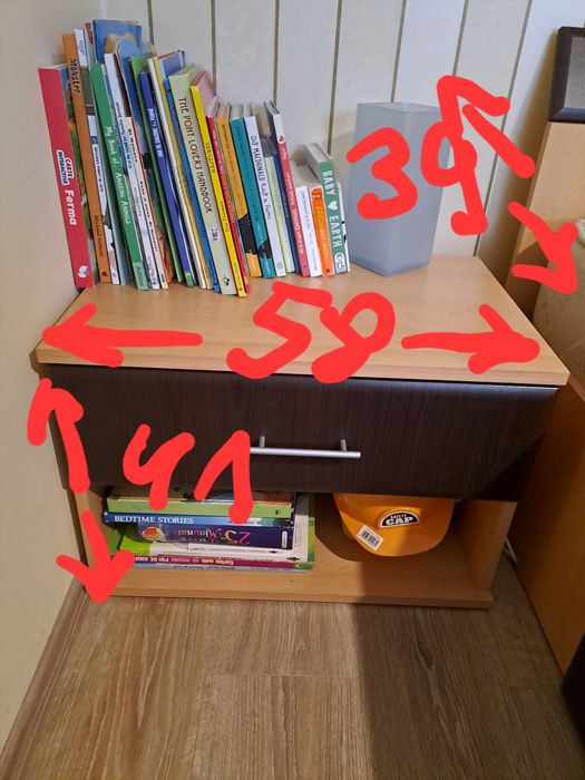 Set mobilă 5 piese cu saltea inclusă