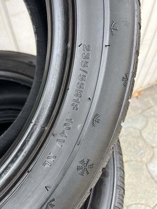 4 anvelope iarna 235/55 R18, 5-6mm profil! DOT 2019!