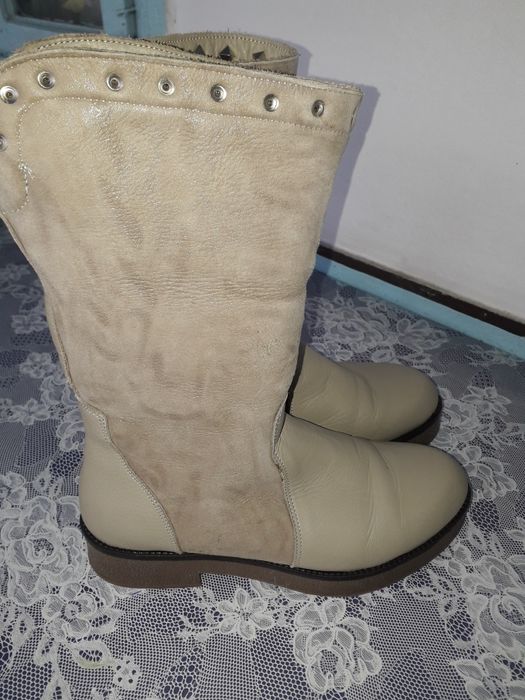 Cizme din piele naturala