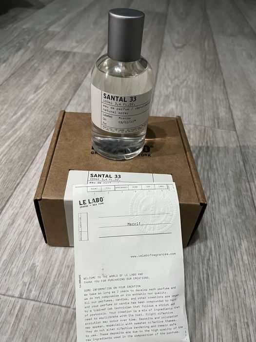Парфюм Le Labo Santal 33
