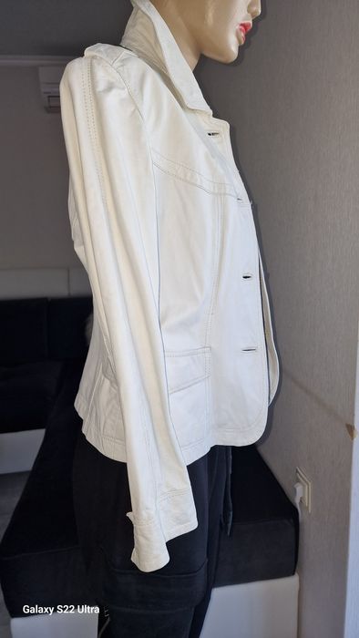 Естествена кожа сако