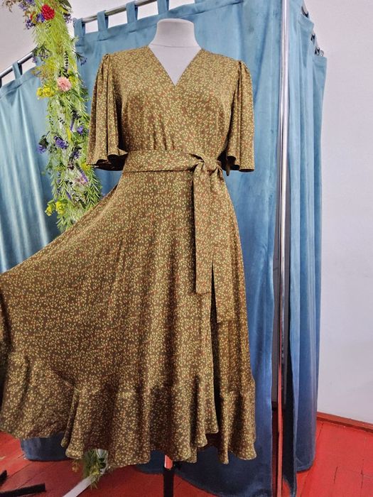 Новое лёгкое платье. Летнее платье. Вечернее платье. Коричневое платье