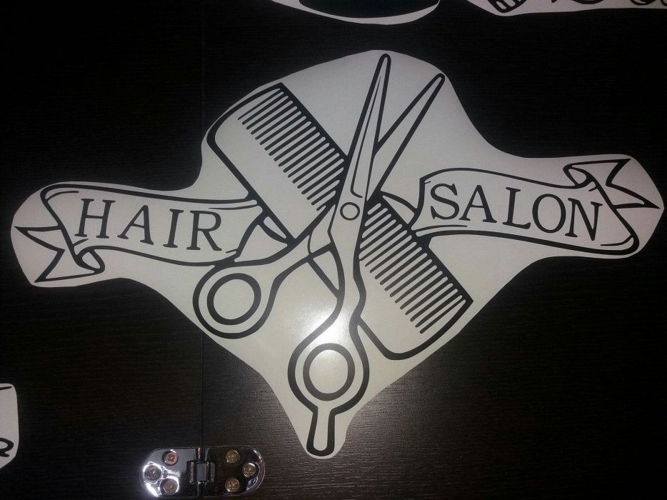 Stickere autocolante Fizerie/ Hair Salon