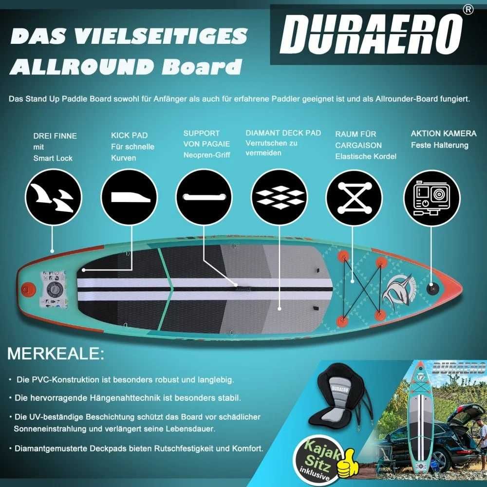 Stand Up Paddle, Sup, Placa Surf, Gonflabila 330x76x15, 150kg