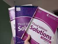 Книги SOLUTIONS уровень INTERMEDIATE . Teachers book, work.book