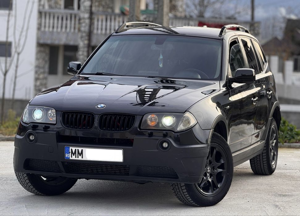 Bmw x3 - 2.0d 150 cp - x drive - volan m - navi mare - faruri xenon