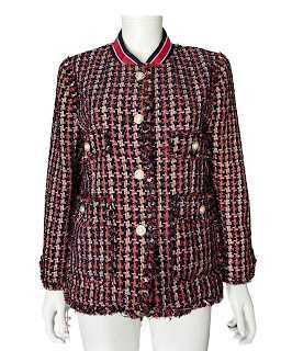 Jacheta Zara din tweed, model stil Chanel XL