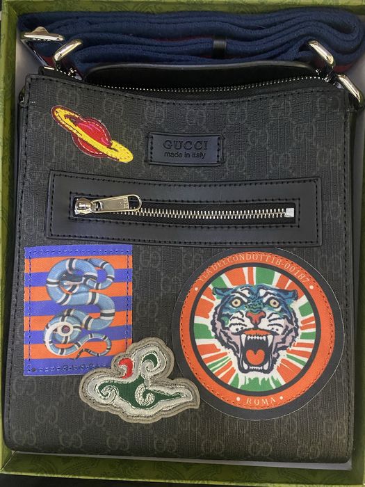 Gucci Night Courrier Messenger GG Supreme Black