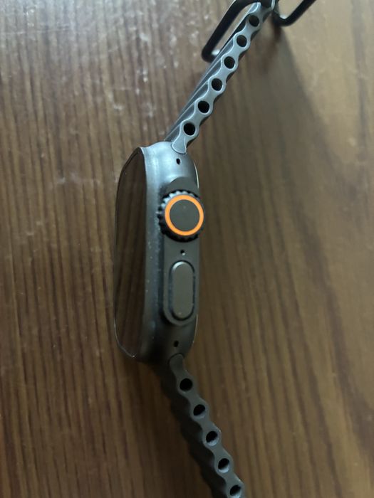 Apple Watch Ultra 2 2024,Black Titanium 49mm, Black Ocean Band ca Nou