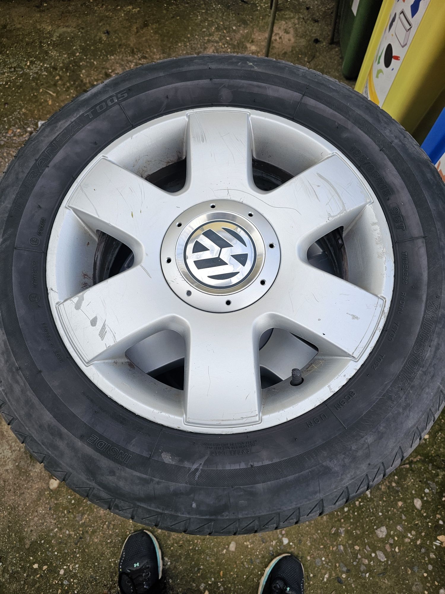 Джати с гуми за VW 195/65R15