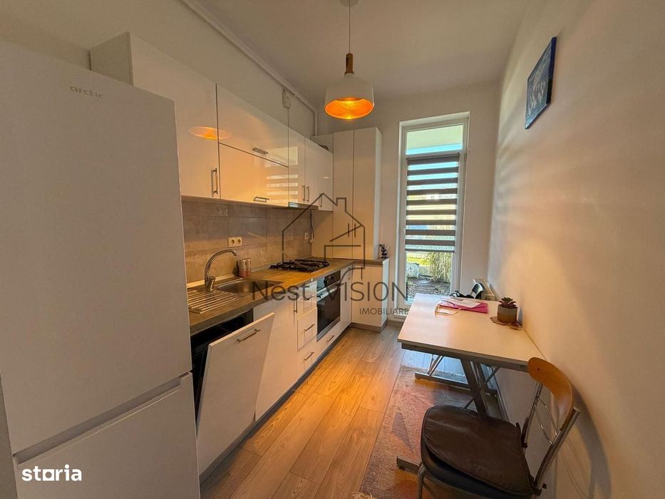 Apartament 1 camera | mobilat si utilat | grădina 56 mp | Turnișor |