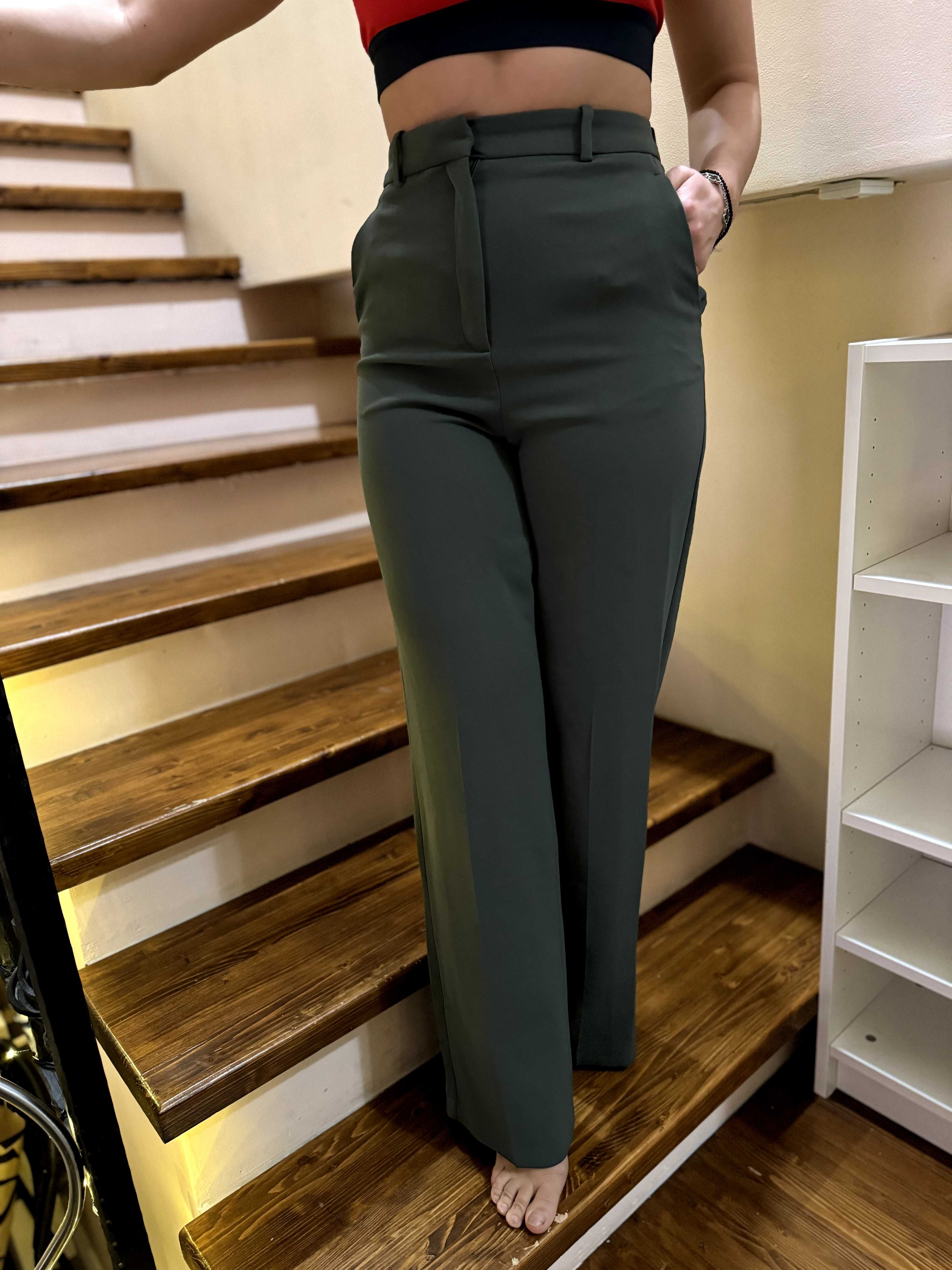 Pantaloni Zara drepti office dama