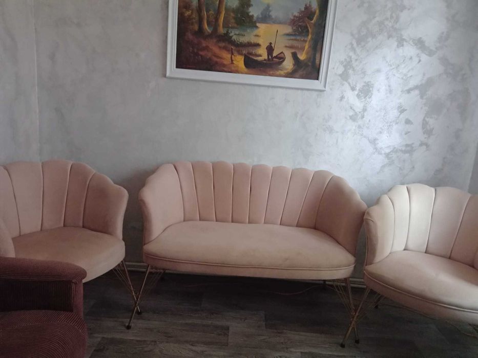 Set doua fotolii si o canapea