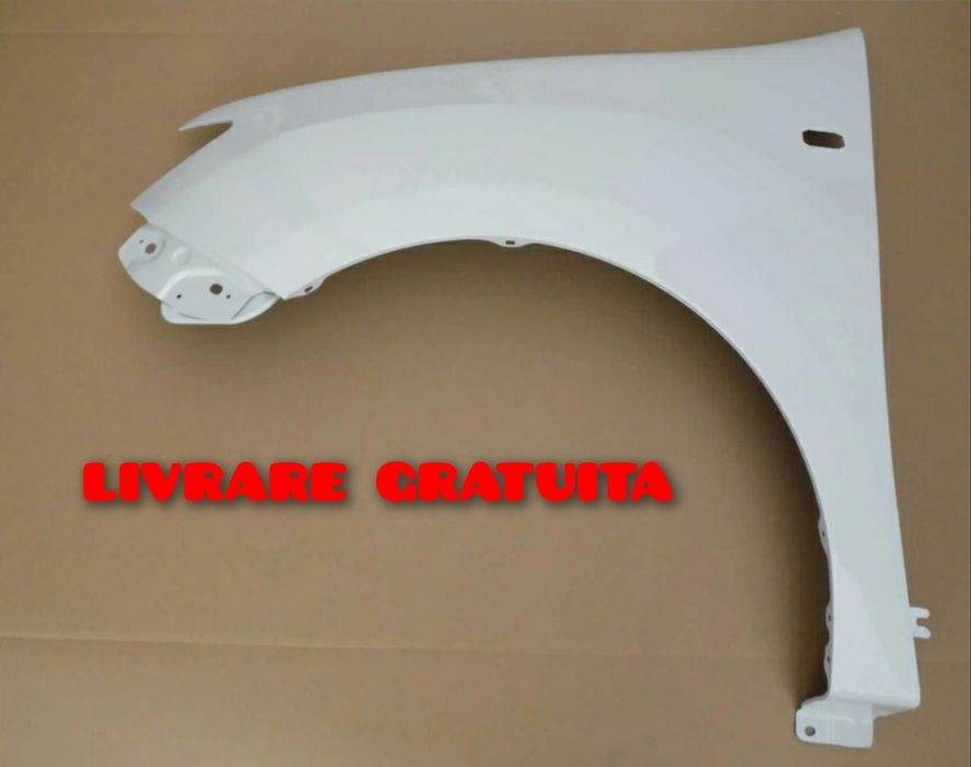 Aripa dreapta fata vopsita alb 369 Dacia Logan Sandero MCV 2013 - 2020