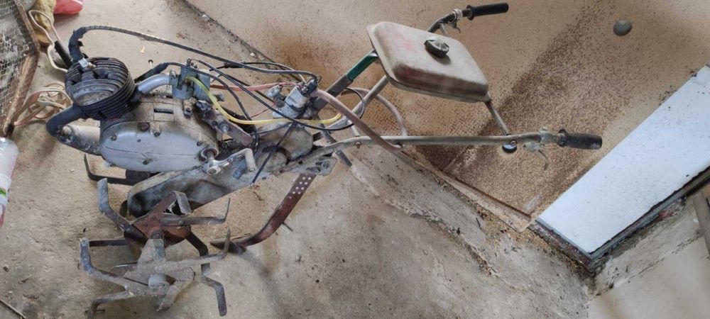 мото фреза с двигател от балканче