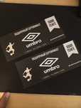 Сертификат Umbro