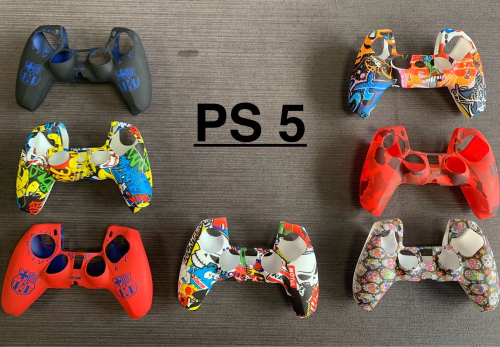 скин, калъф, силиконов протектор за джойстик PS5, PS4