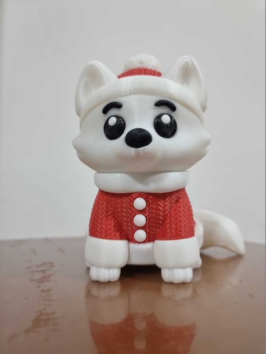 Полярный волк. Новый год.