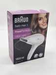Uscator de par Braun HD180, 1800 W, 2 Trepte de temperatura, Alb, NOU