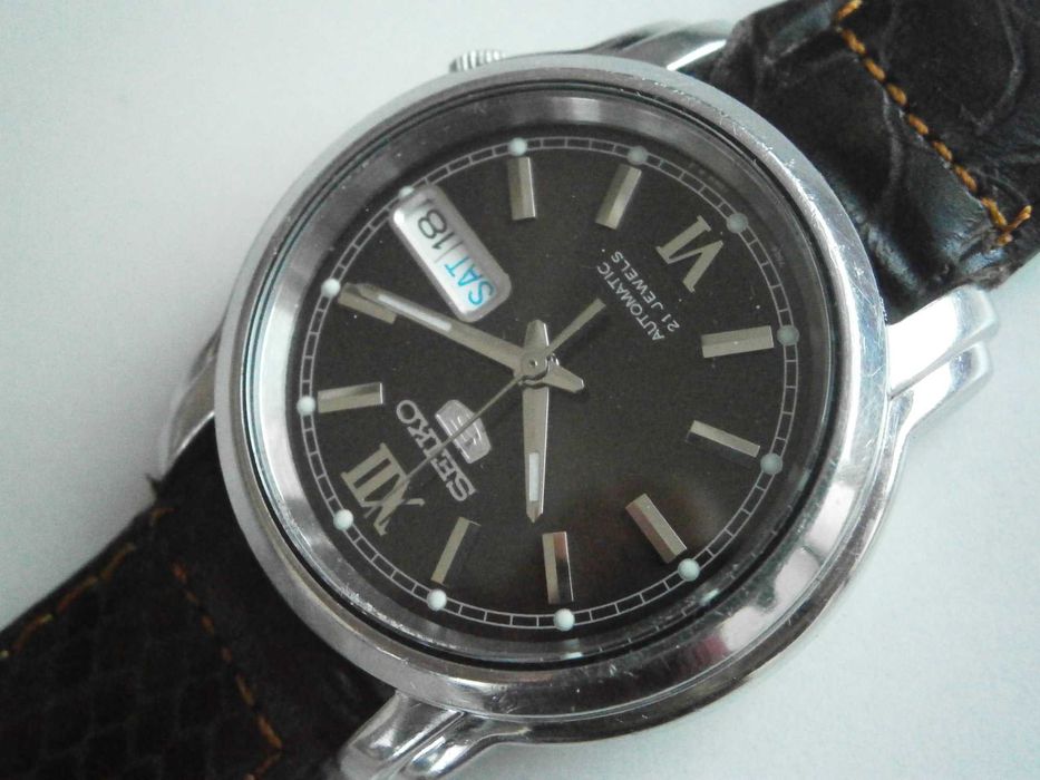 SEIKO 5, Automatic, 7s26, 21 jewels, Japan, Буквално нов часовник!