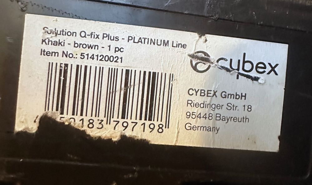 Детско столче за кола Cybex Solution Q-fix Platinum 15-36 кг (3-12 г.)