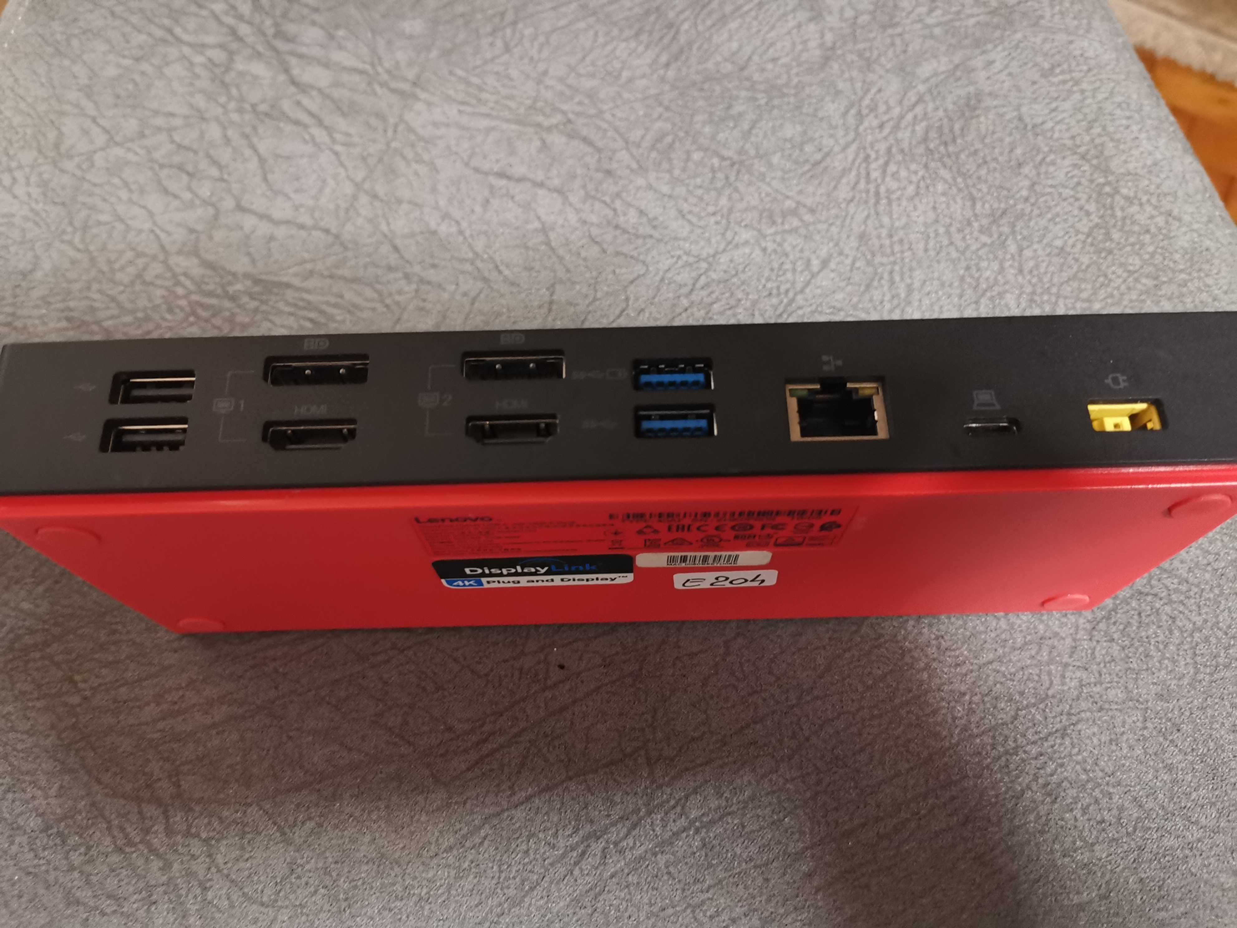 LENOVO ThinkPad Hybrid USB-C si USB-A Dock fuctional Model;DUD9011D1