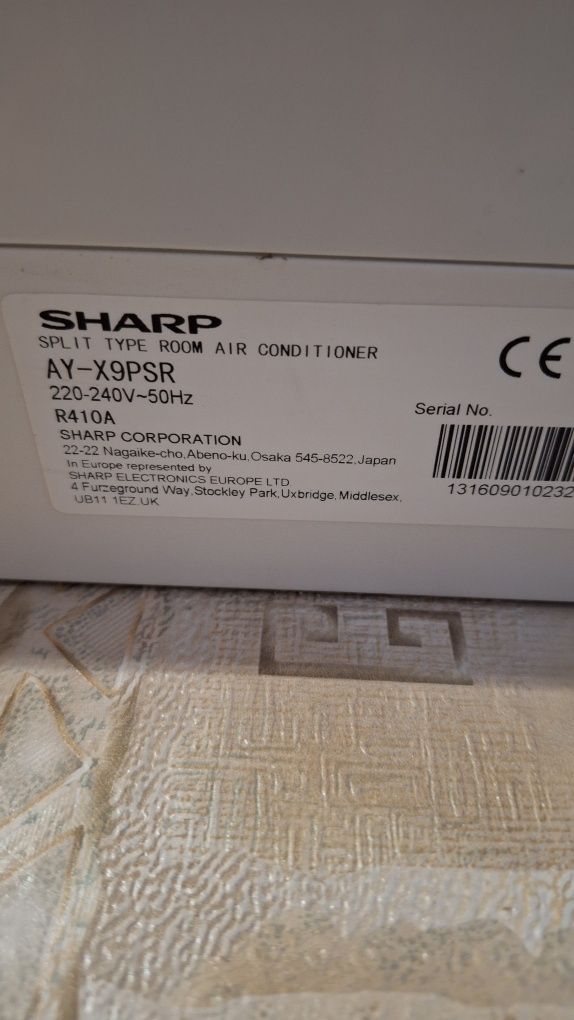 Климатик Sharp,не работещ