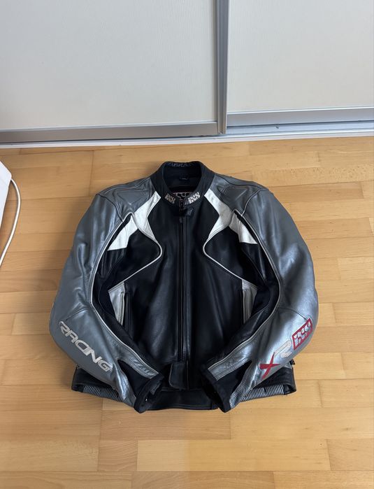 Geaca moto IXS full protectii XL 58 piele speed touring racing