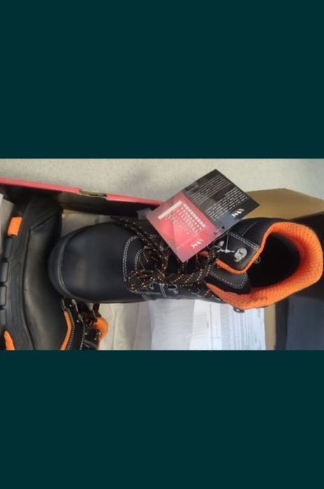 Bocanci de lucru, VM Footwear, HALIFAX 2710-S3, Piele naturala, Negru