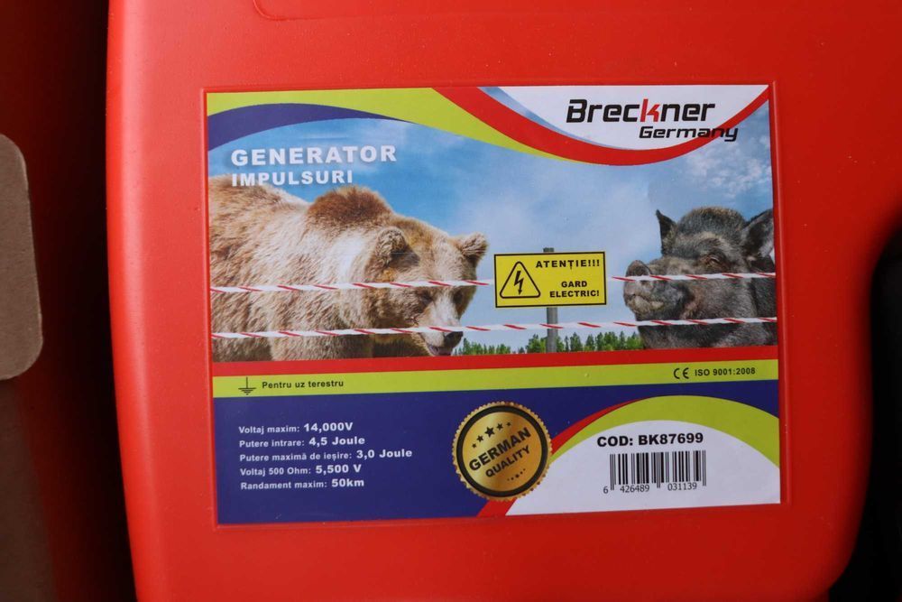 Generator impulsuri DC 220V 4.5 Joule, 50 km gard electric