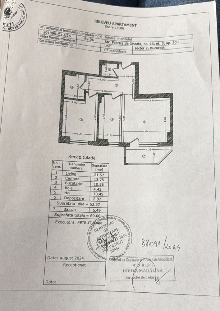 Apartament 2 camere lux GranVia Lake View sector 2