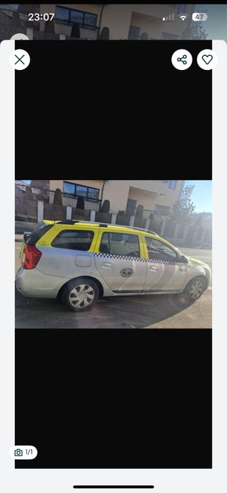 Licenta taxi cu Dacia Logan MCV  !