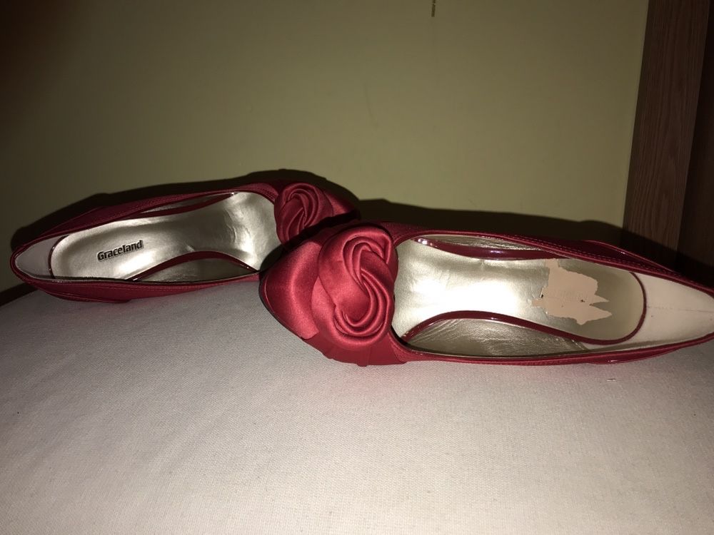 Pantofi ocazie satin dama