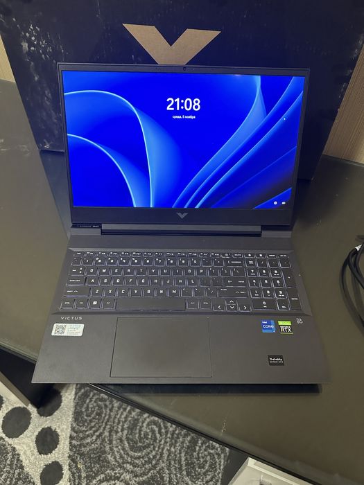 Ноутбук HP VICTUS 16 2022 bonuslari bor osela avauslanmisila ishaolloh