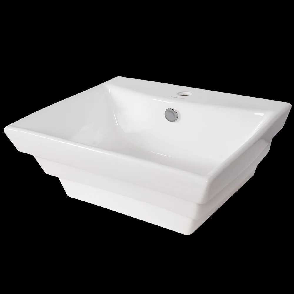 Lavoar Sanotechnik K2259 montaj blat 50x43x19cm +baterie GROHE inclusa
