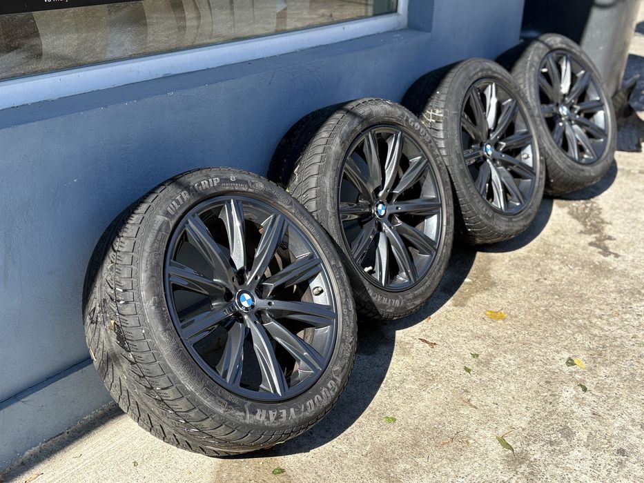 Jante BMW 684 G30 G31 245/45/18 cu cauciucuri de iarna