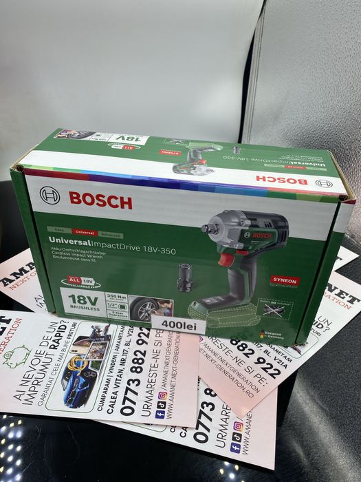 Amanet Next Generation/ Bosch universal impact drive 18v-350