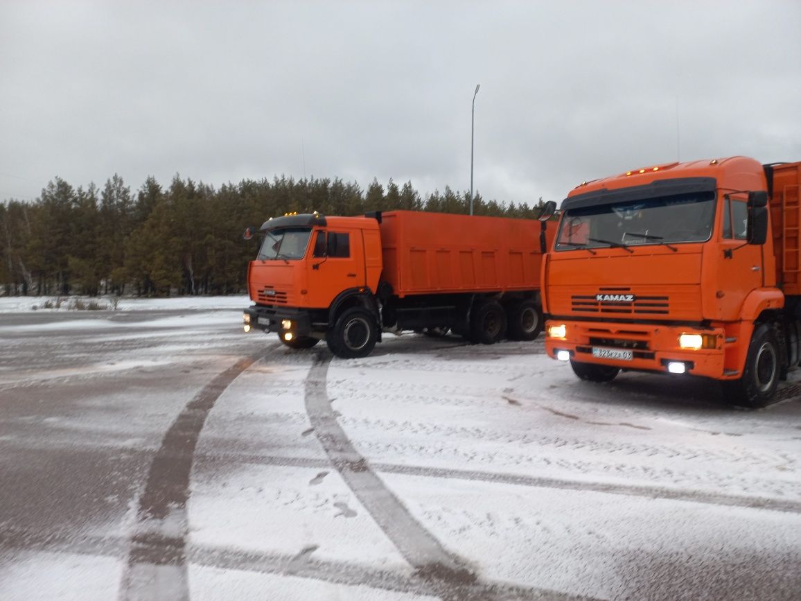 камазы с прицепами услуги грузоперевозок