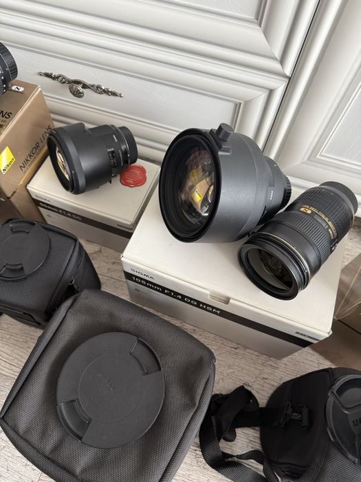 Vand obiective foto Nikon si blituri sb-900