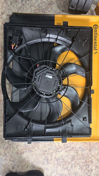 Вентилятор охлаждения на Mercedes W222,Mercedes S500,S400,S63amg