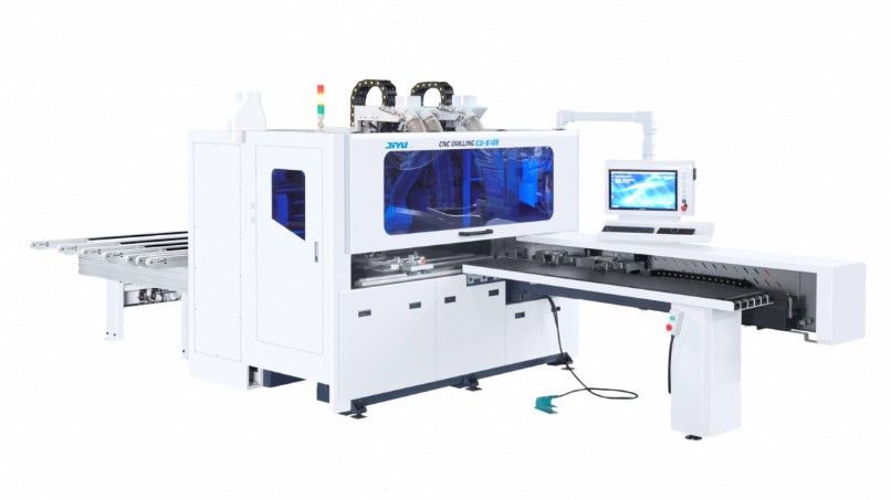Сверлильно-присадочный центр с ЧПУ JIYU CD-612B