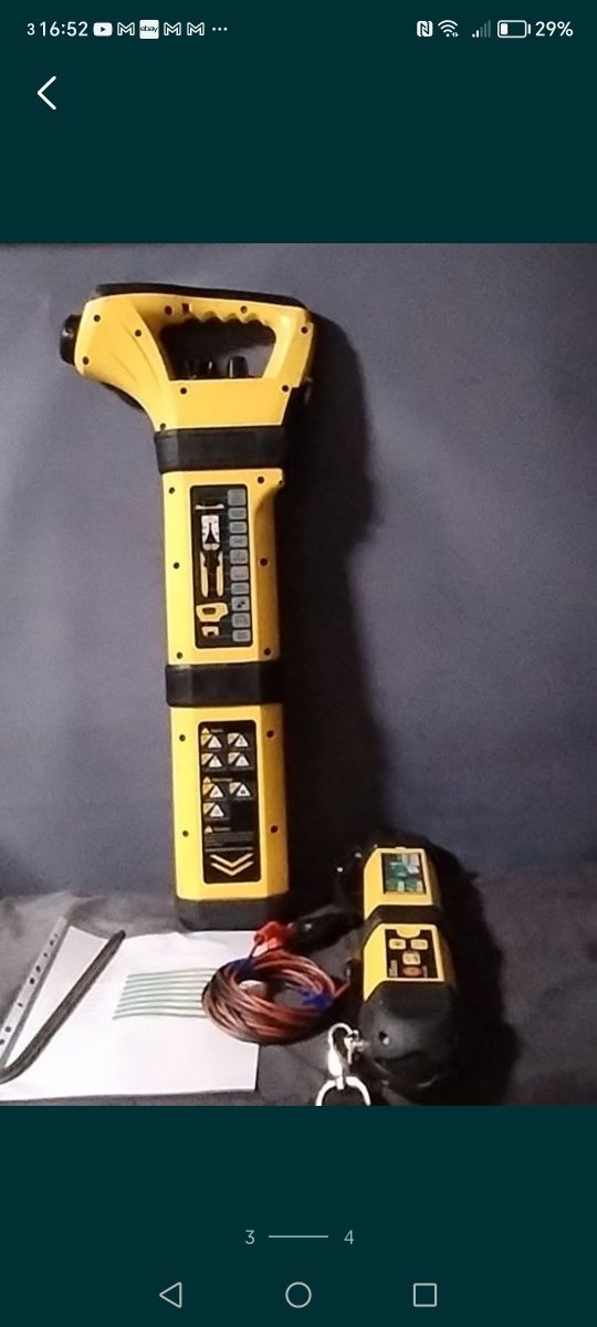 Detector cabluri utilitati apa tevi gaz v scan vivax